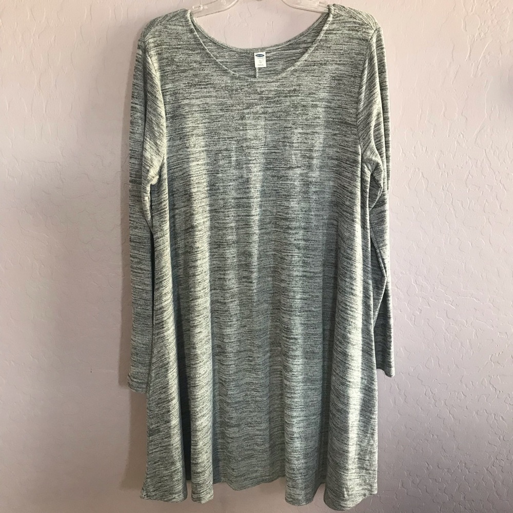 XL Gray Casual Dress
